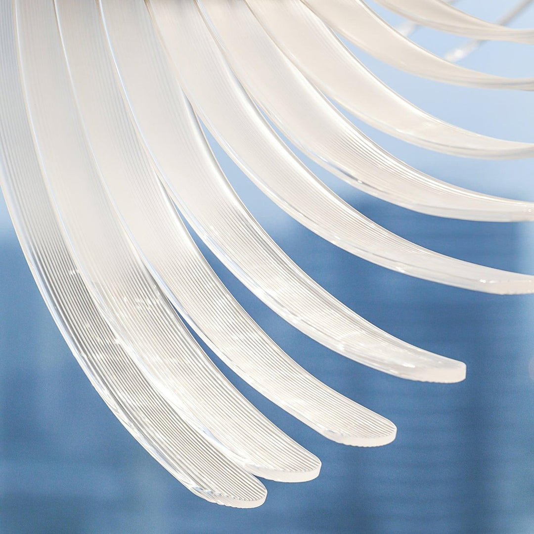 Tiered lampadario Postmoderno di lusso Palmette