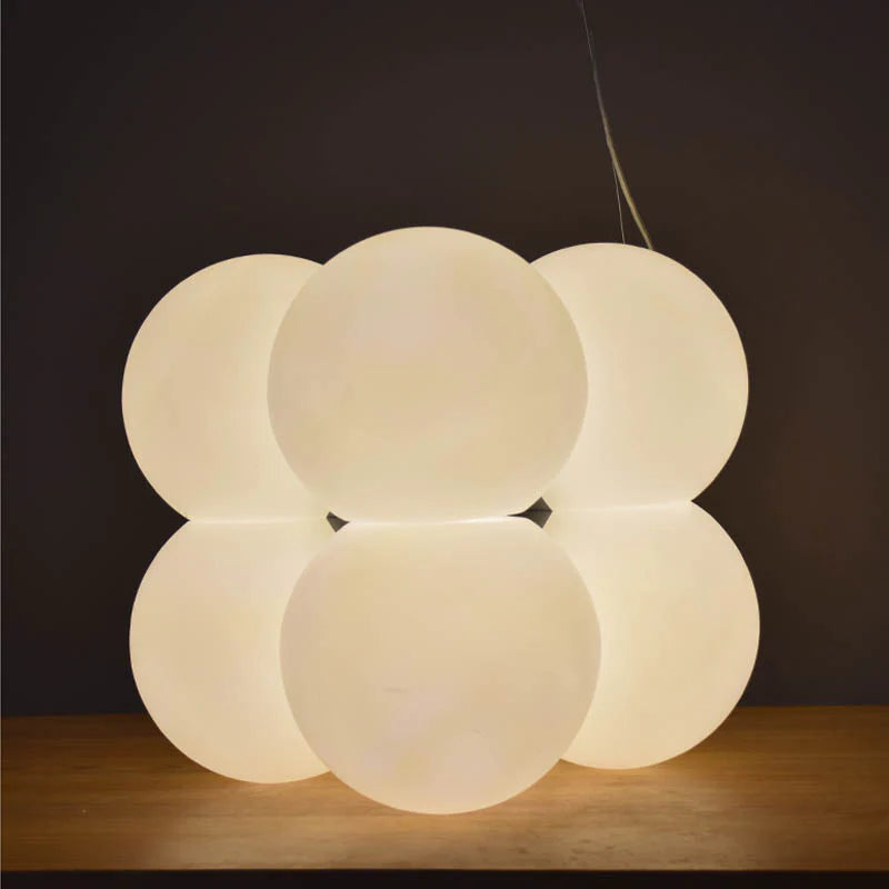 Valentina Moderno Metallo/Acrilico Sospensione Bianco Soggiorno/Camera da letto