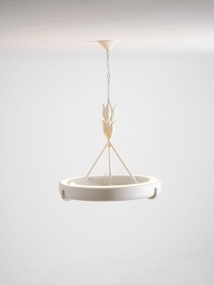 Sorarena lampadario in gesso