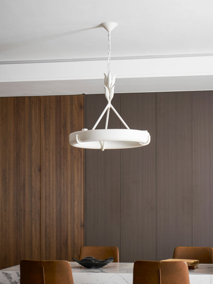 Sorarena lampadario in gesso