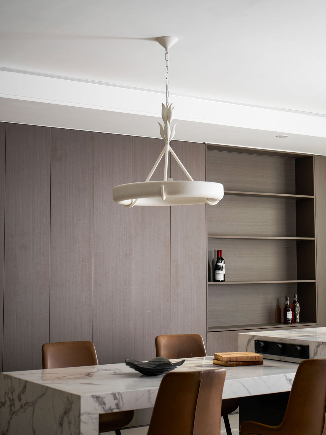 Sorarena lampadario in gesso