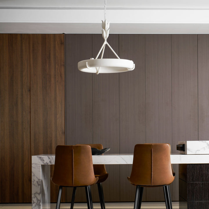 Sorarena lampadario in gesso