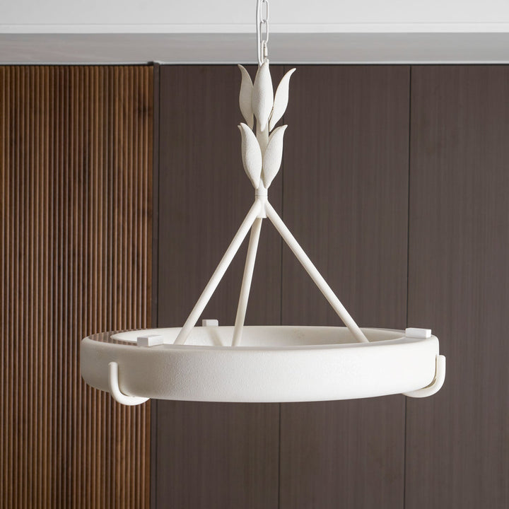 Sorarena lampadario in gesso