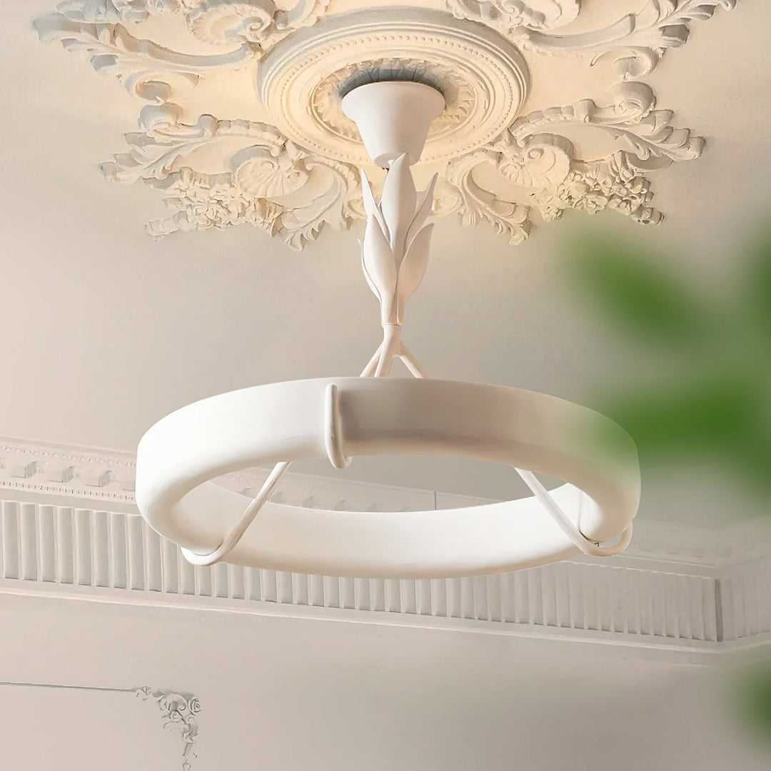 Sorarena lampadario in gesso