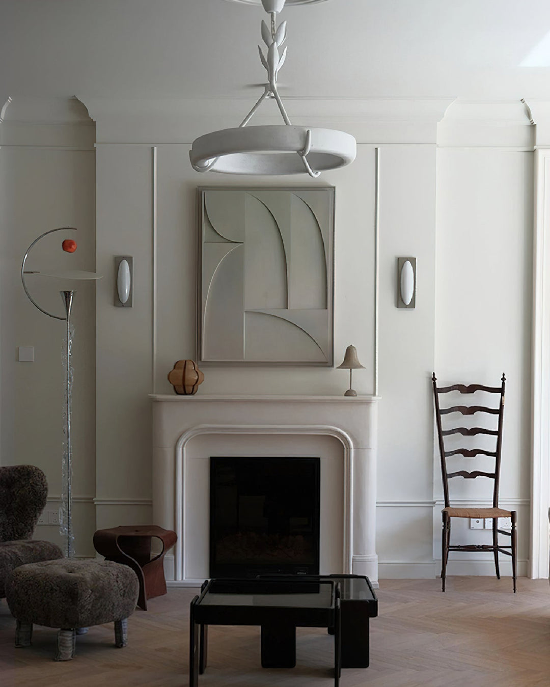 Sorarena lampadario in gesso