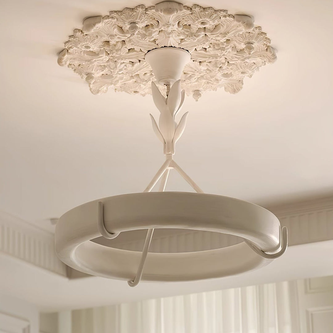 Sorarena lampadario in gesso