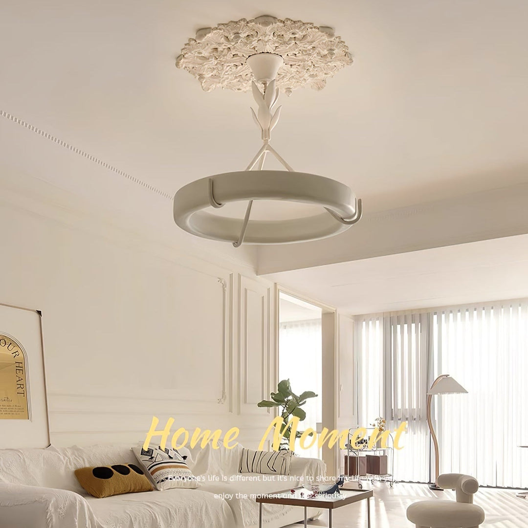 Sorarena lampadario in gesso