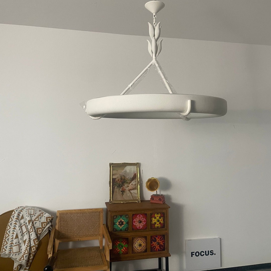 Sorarena lampadario in gesso