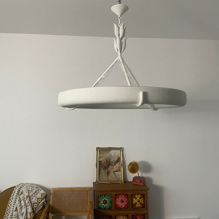 Sorarena lampadario in gesso