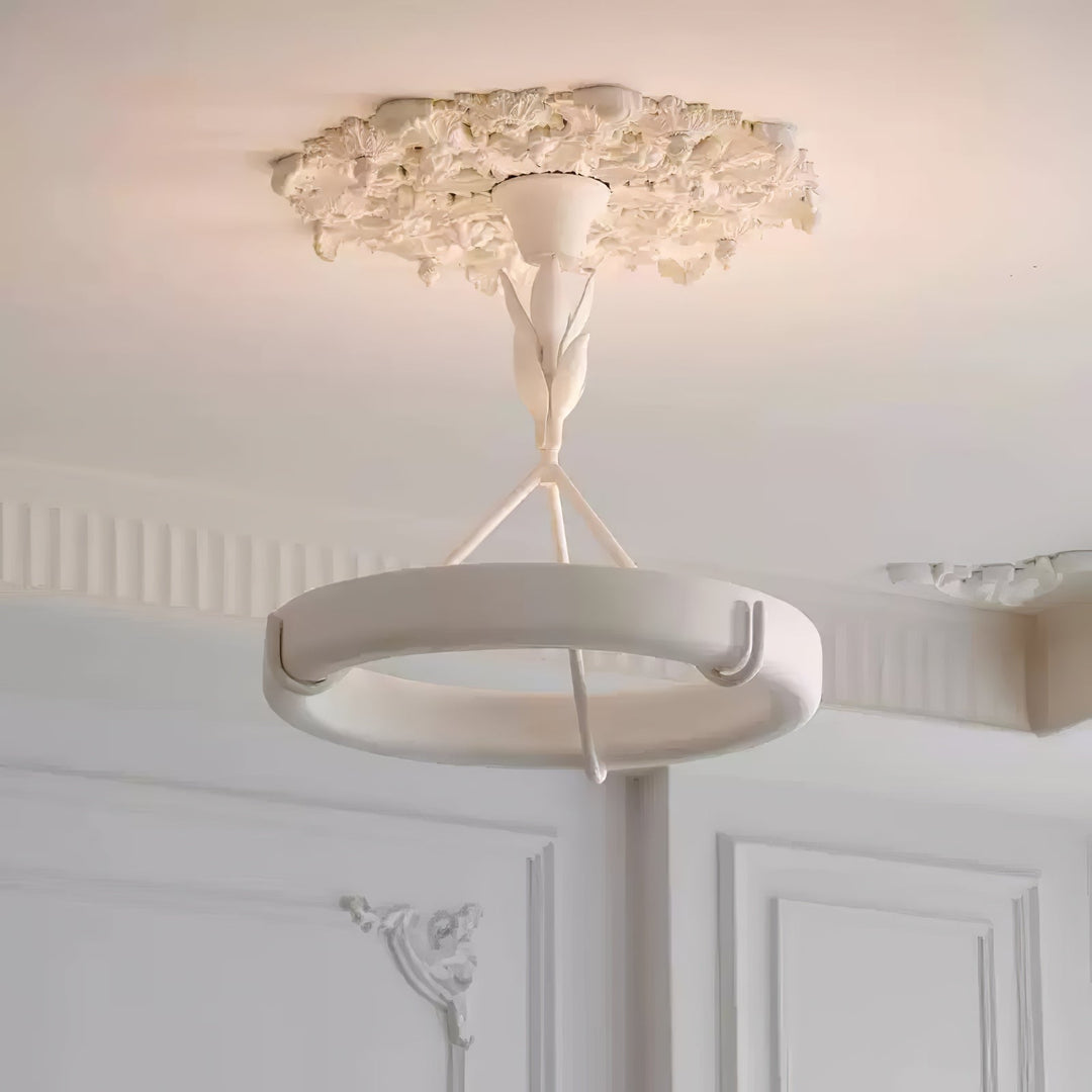 Sorarena lampadario in gesso