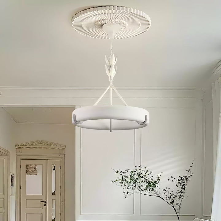 Sorarena lampadario in gesso
