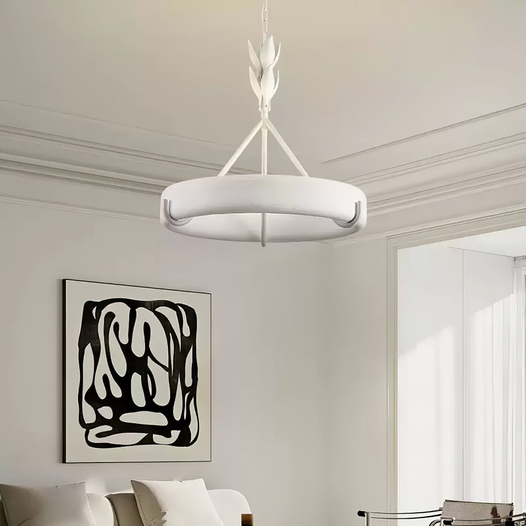 Sorarena lampadario in gesso