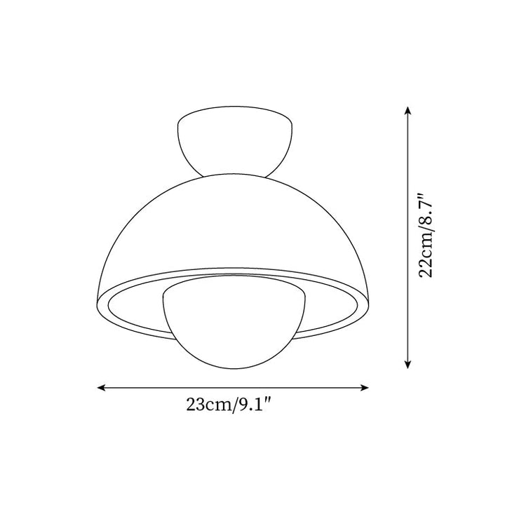 Kumo lampada da soffitto
