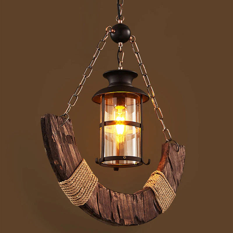 Epoch Decorativo Lampade a sospensione Legno Marrone Soggiorno