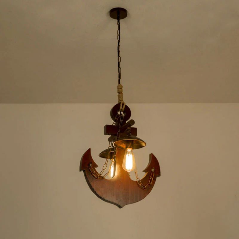 Epoch Retro LED Lampade a sospensione Legno Soggiorno Sala da pranzo