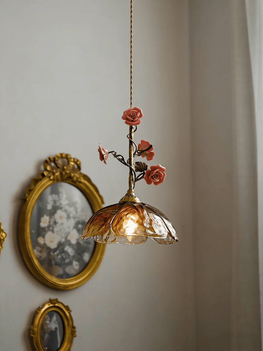 Trellis lampada a sospensione Rose