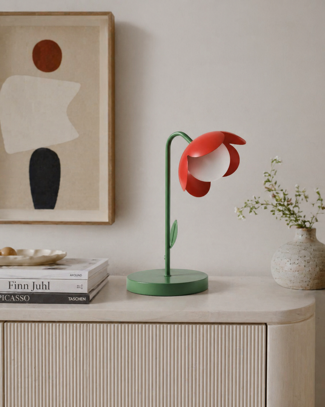 Tulip lampada da tavolo