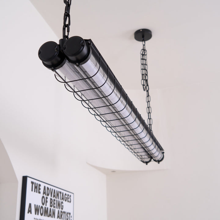 Alaric lampada a sospensione lineare industriale