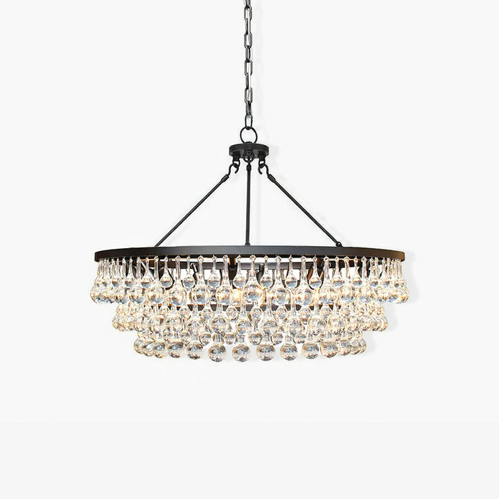 Avelis lampadario Postmoderno di lusso con Cristalli a Livelli Unici
