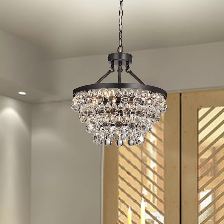 Avelis lampadario Postmoderno di lusso con Cristalli a Livelli Unici
