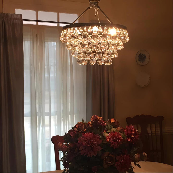 Avelis lampadario Postmoderno di lusso con Cristalli a Livelli Unici