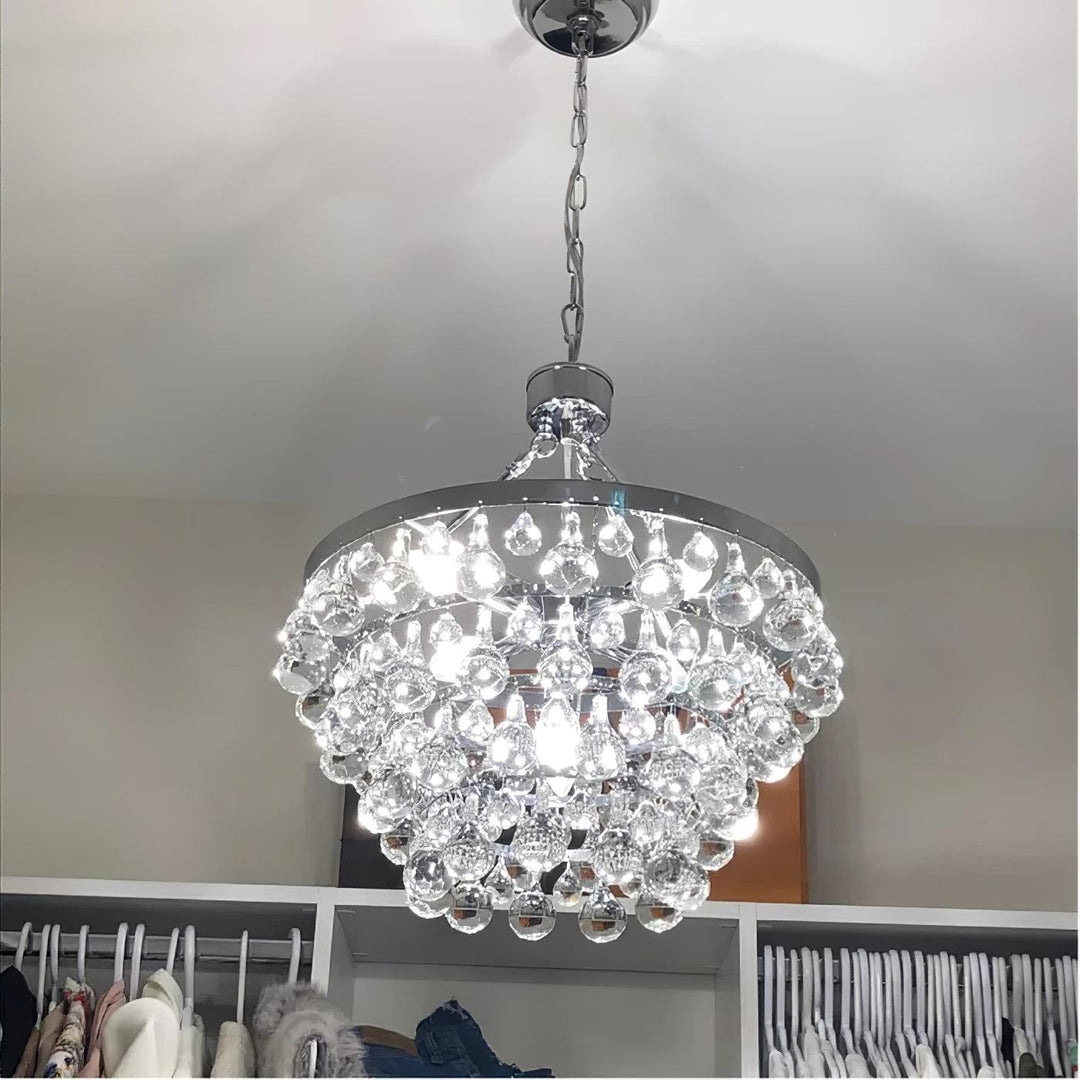 Avelis lampadario Postmoderno di lusso con Cristalli a Livelli Unici
