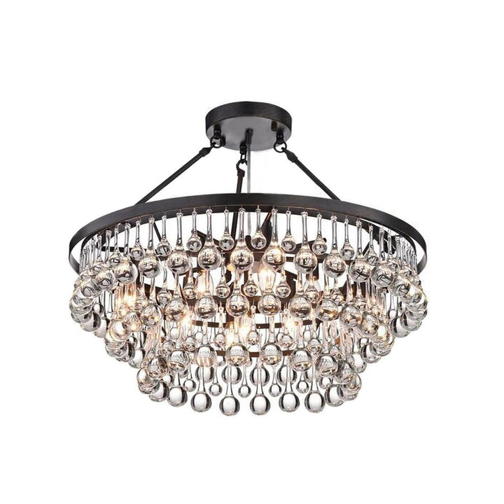 Avelis lampadario Postmoderno di lusso con Cristalli a Livelli Unici