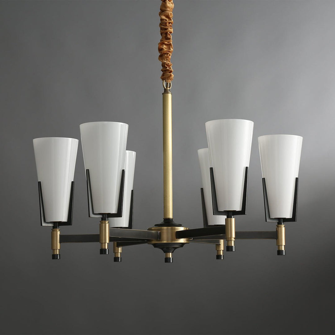 Gleam lampadario in ottone Luxury