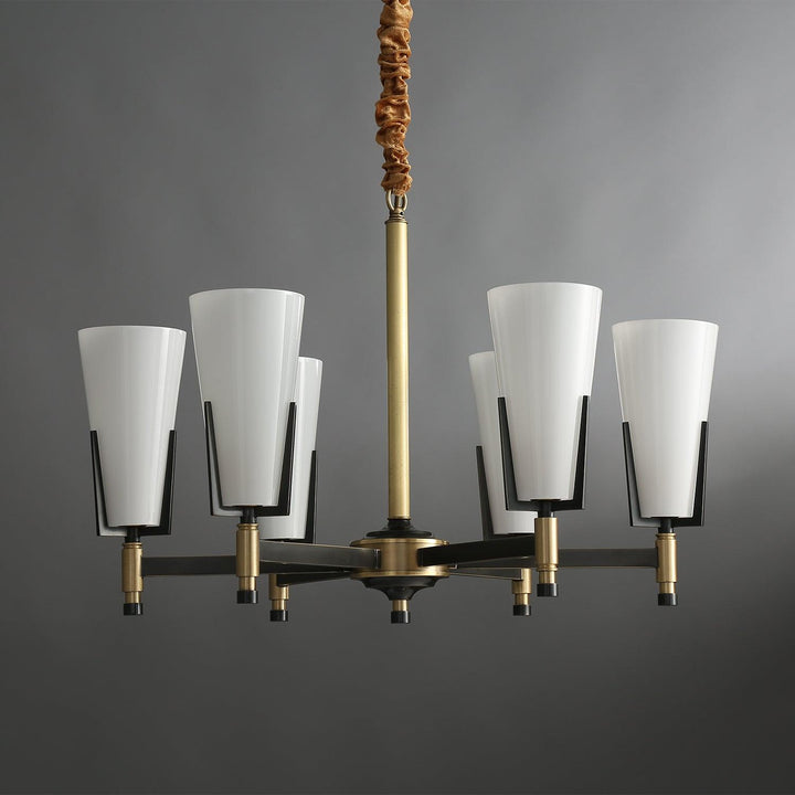 Gleam lampadario in ottone Luxury