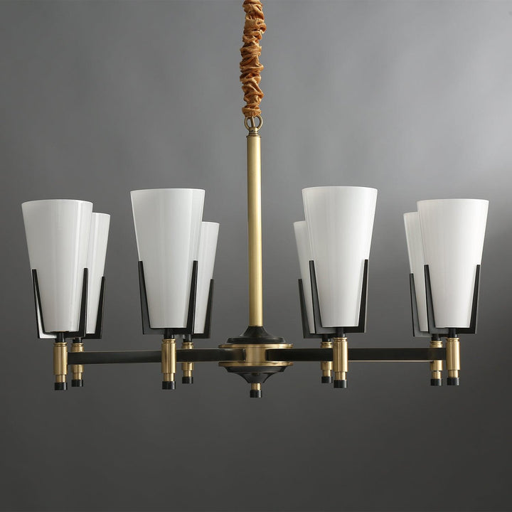 Gleam lampadario in ottone Luxury
