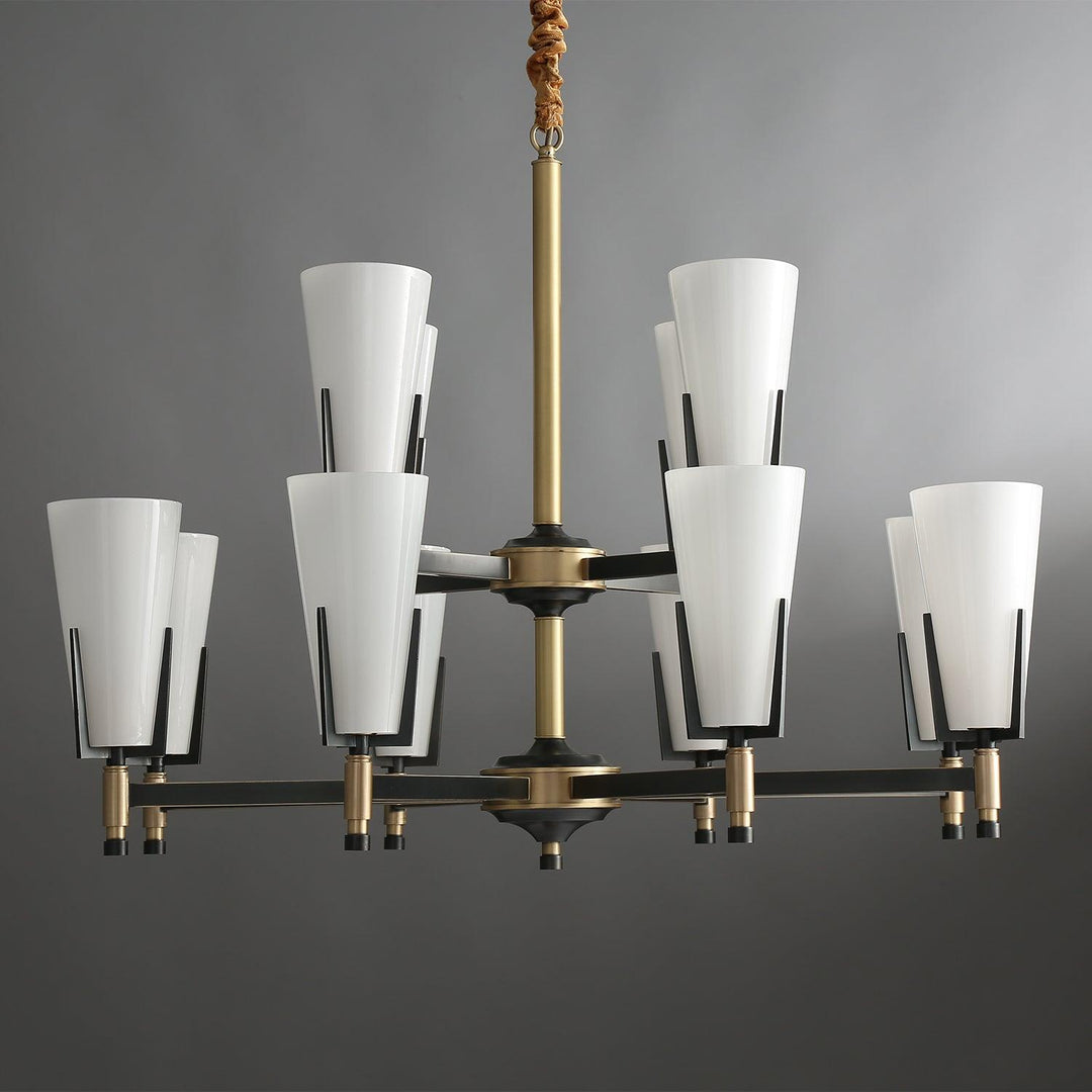 Gleam lampadario in ottone Luxury
