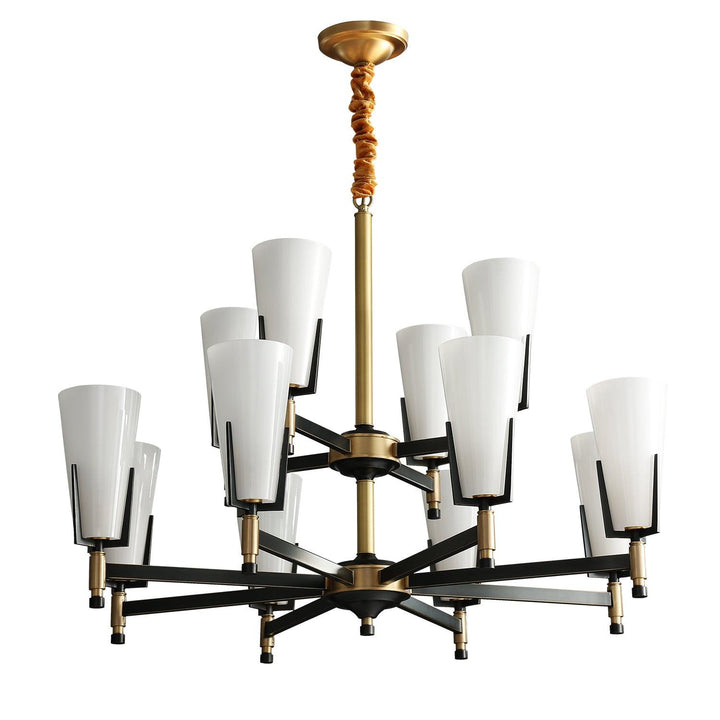 Gleam lampadario in ottone Luxury