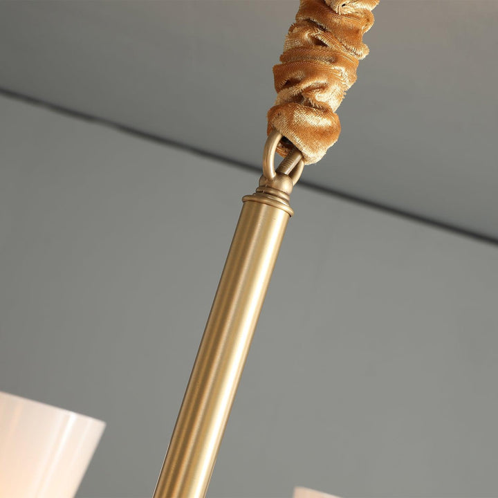 Gleam lampadario in ottone Luxury