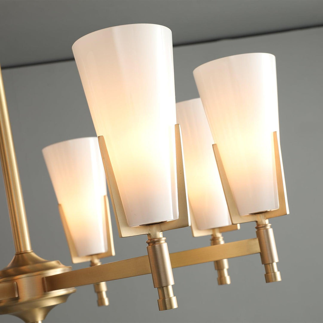 Gleam lampadario in ottone Luxury