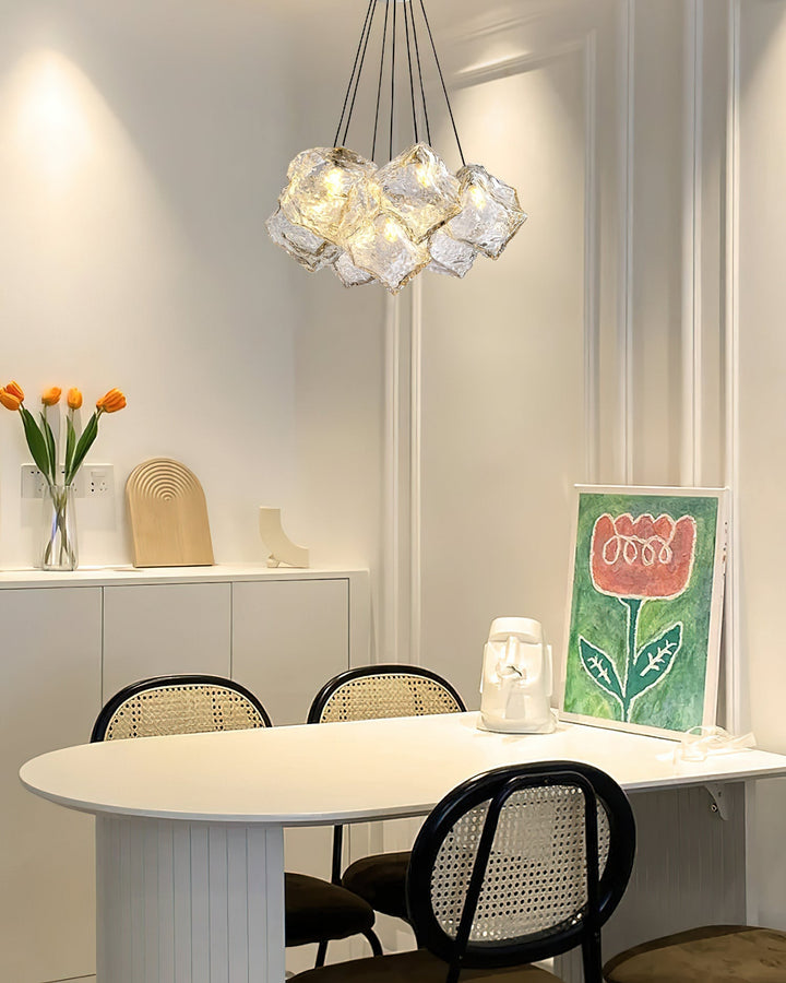 Velarian lampadario Ice Sparkling