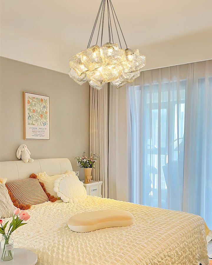 Velarian lampadario Ice Sparkling