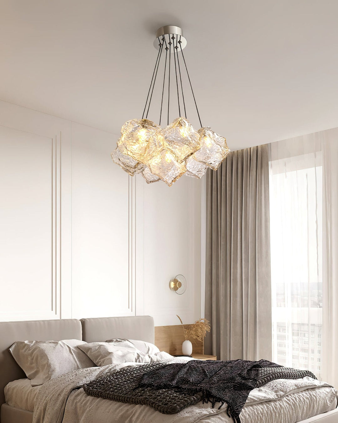 Velarian lampadario Ice Sparkling