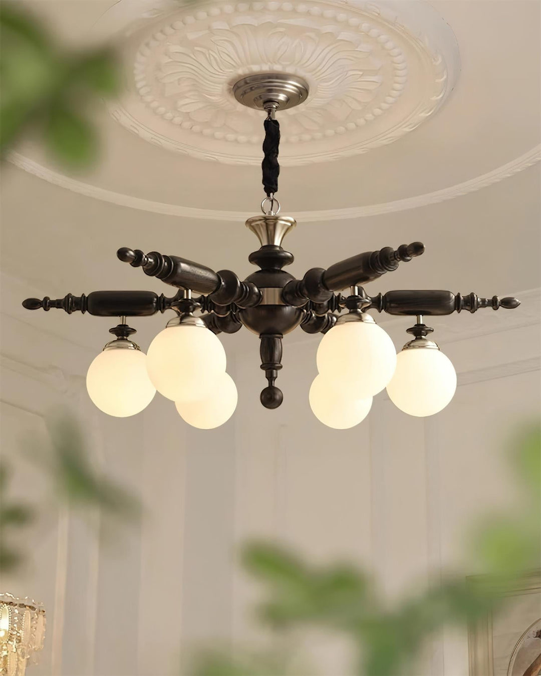 Juvian lampadario in legno