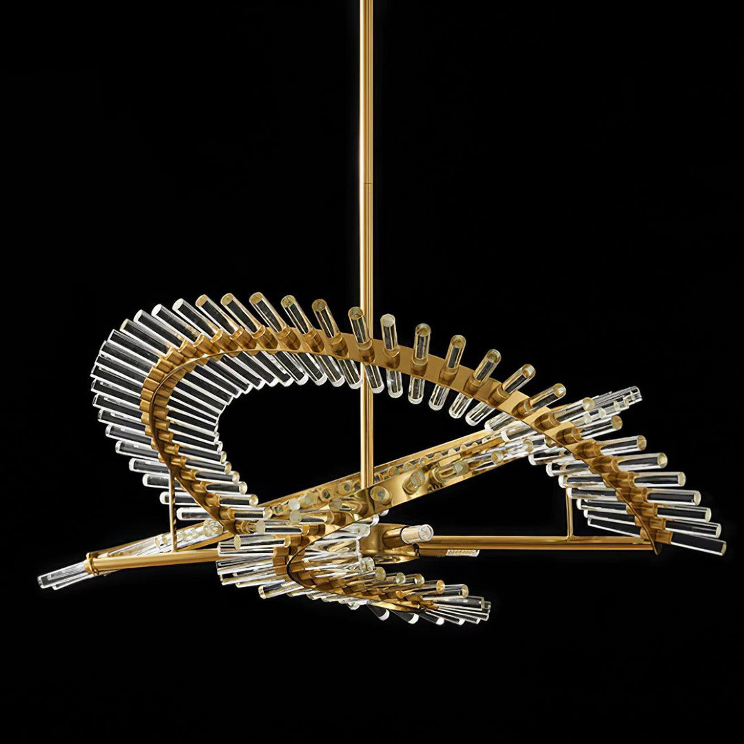 Velaine lampadario in vetro