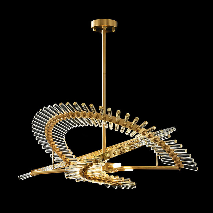 Velaine lampadario in vetro