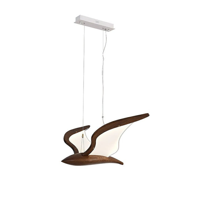 Aldiira lampadario Forma Uccello legno Scultoreo