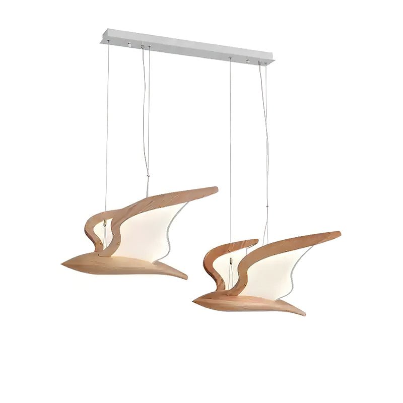 Aldiira lampadario Forma Uccello legno Scultoreo