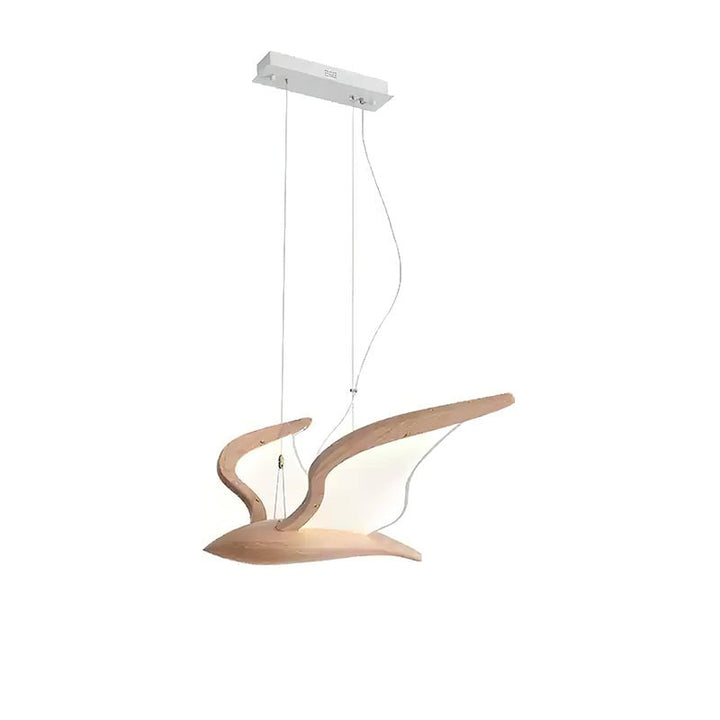 Aldiira lampadario Forma Uccello legno Scultoreo