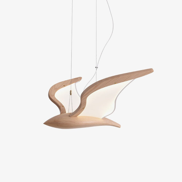 Aldiira lampadario Forma Uccello legno Scultoreo