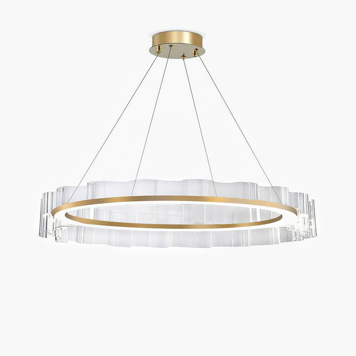 Acoustic lampadario Postmoderno di lusso con Motivo Onde d&
