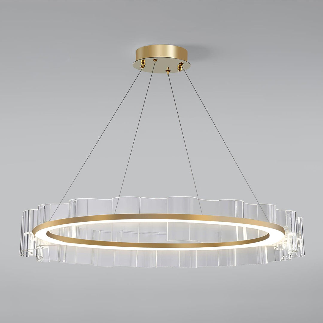 Acoustic lampadario Postmoderno di lusso con Motivo Onde d&