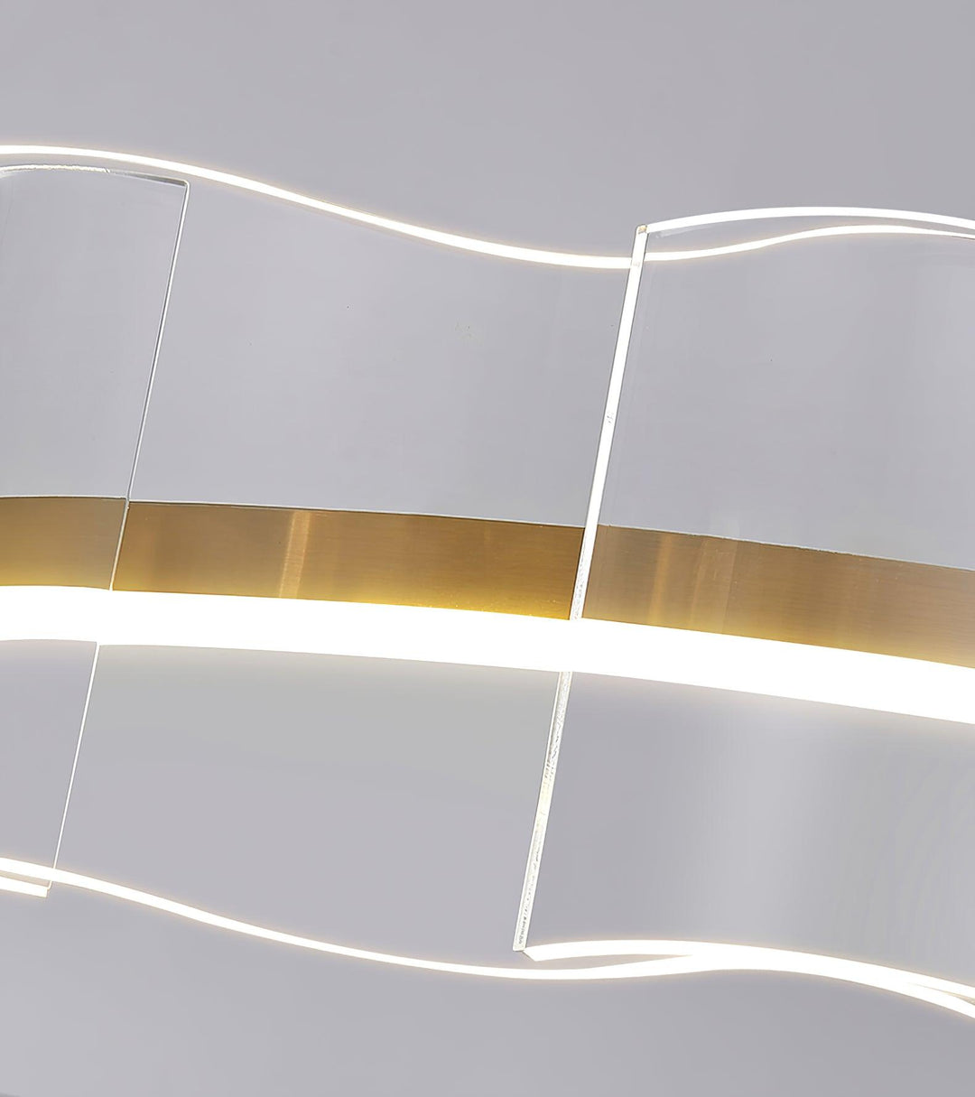 Acoustic lampadario Postmoderno di lusso con Motivo Onde d&