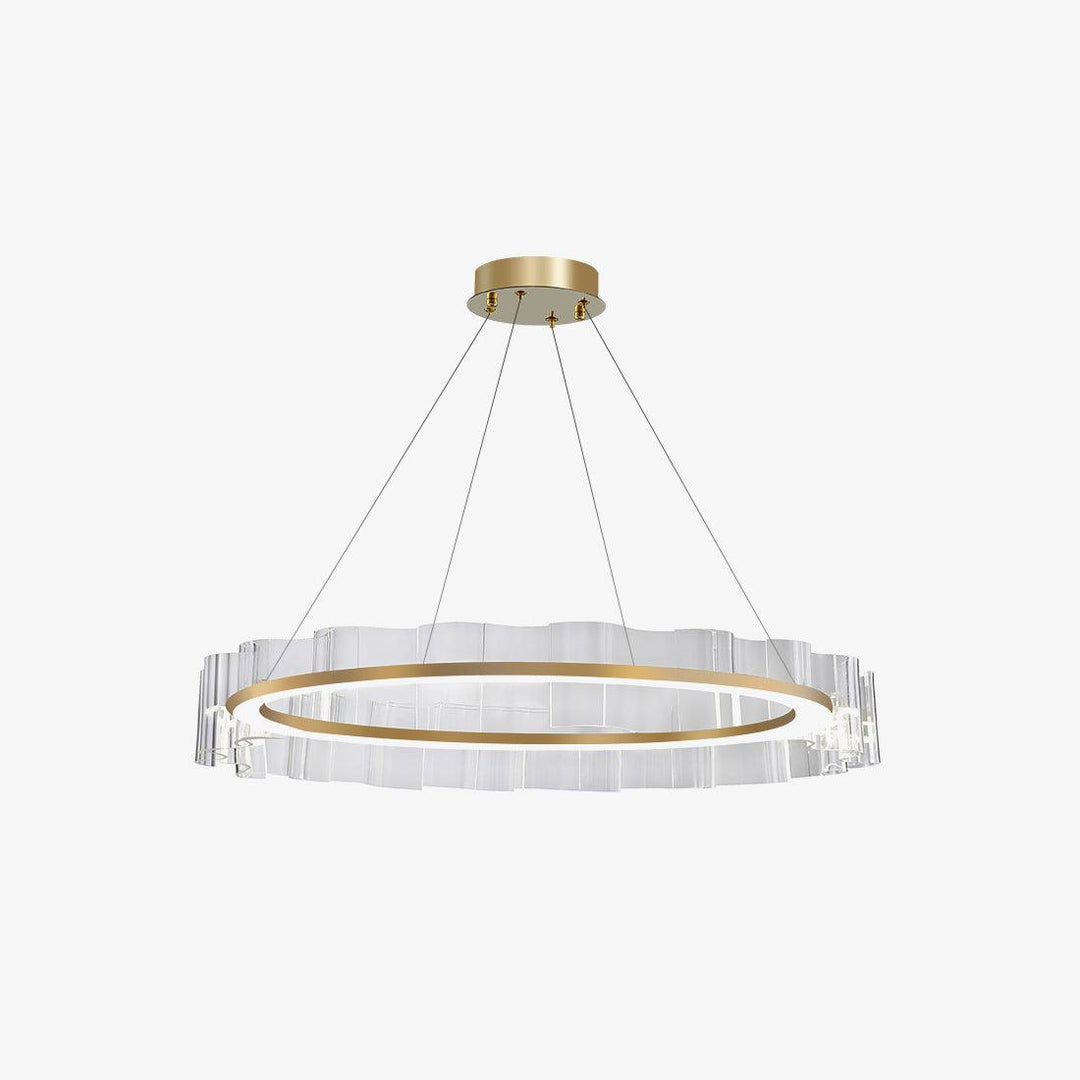 Acoustic lampadario Postmoderno di lusso con Motivo Onde d&