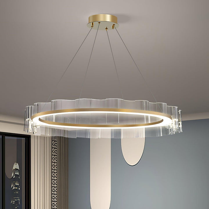 Acoustic lampadario Postmoderno di lusso con Motivo Onde d&