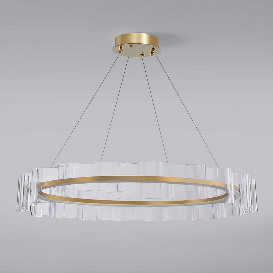 Acoustic lampadario Postmoderno di lusso con Motivo Onde d&